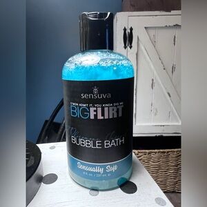 Sensuva Big Flirt Bubble Bath cucumber melon
